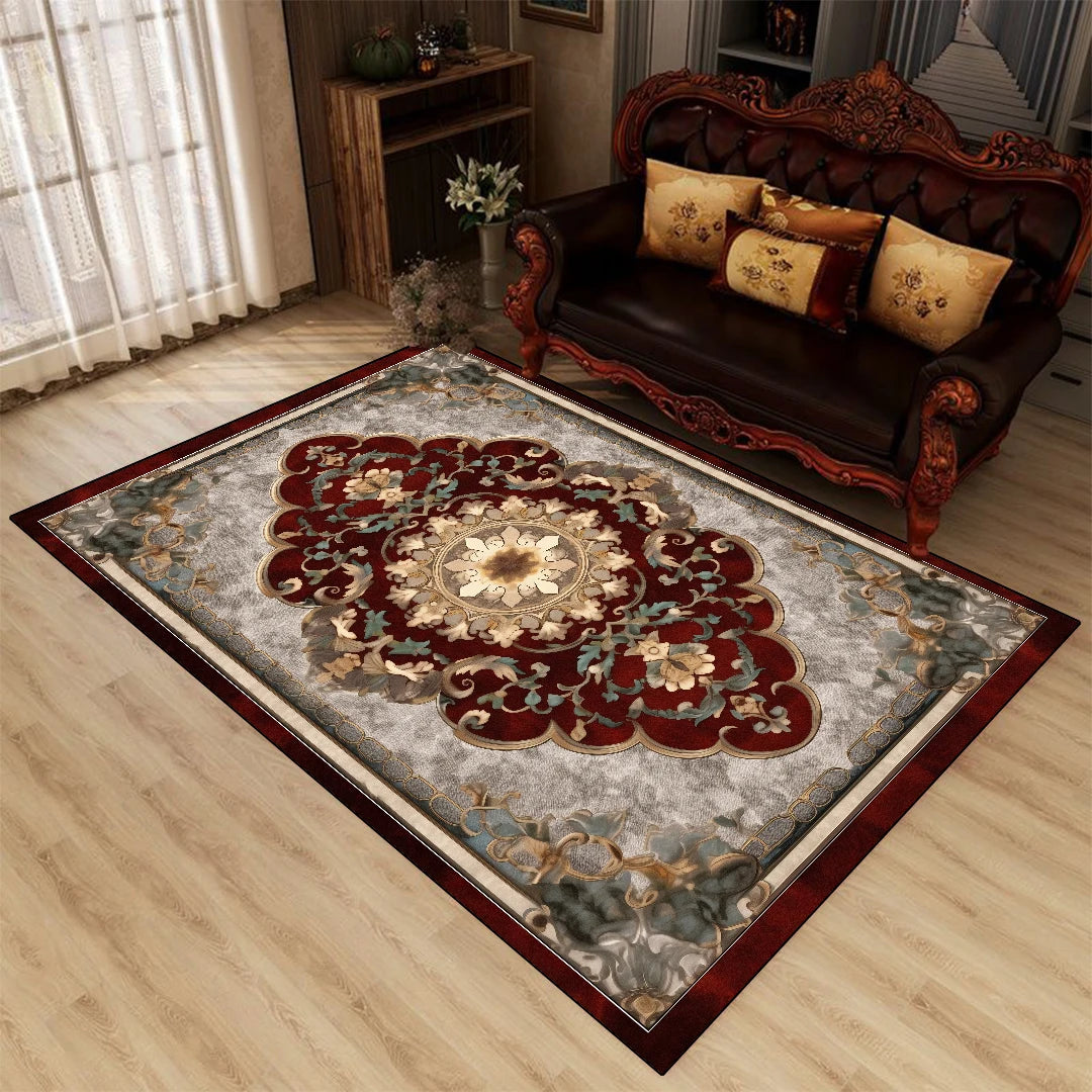 Tapis Floral Vintage