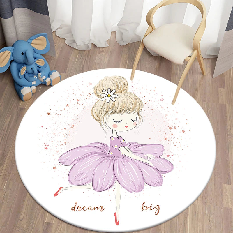 Tapis chambre petite fille