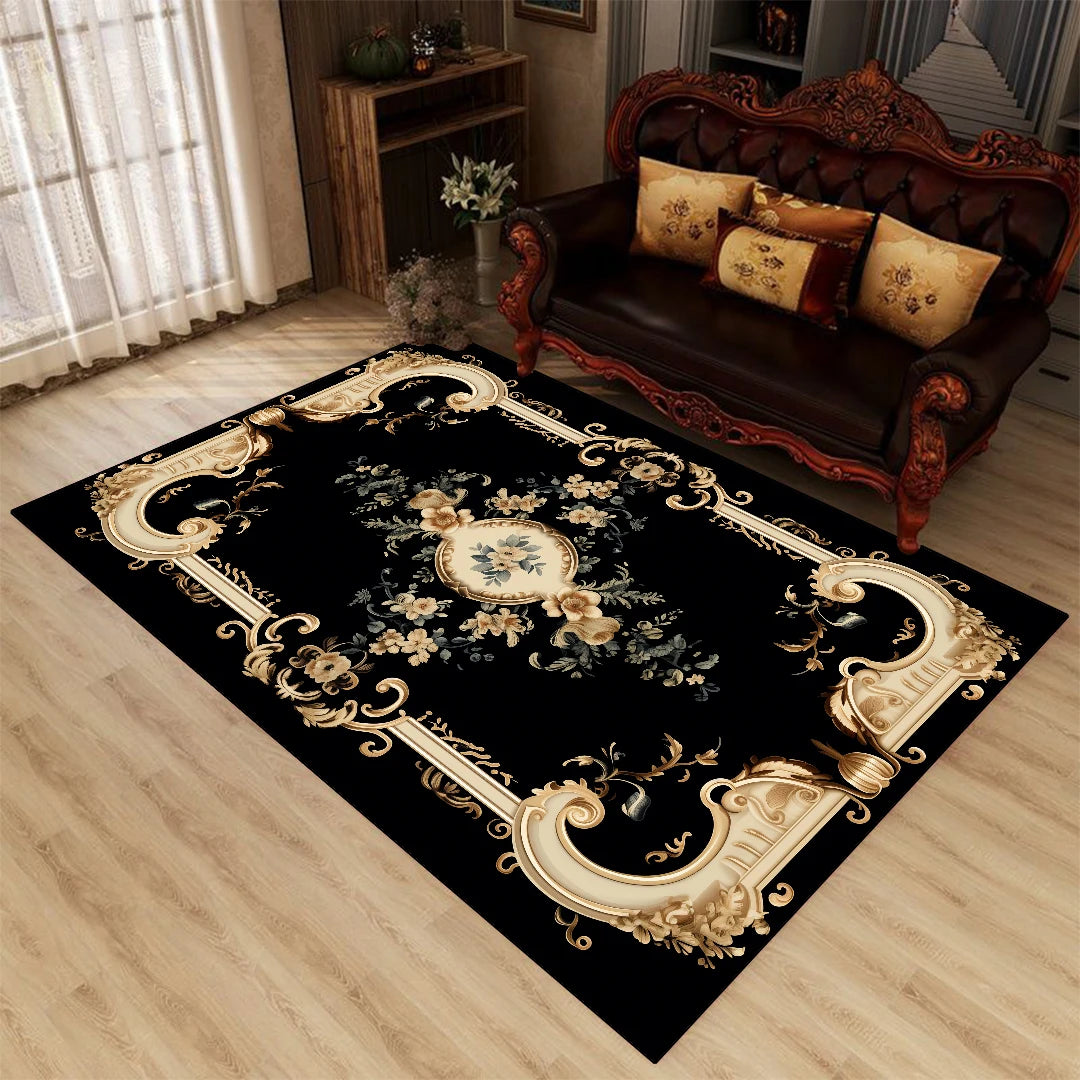 Tapis Floral Vintage