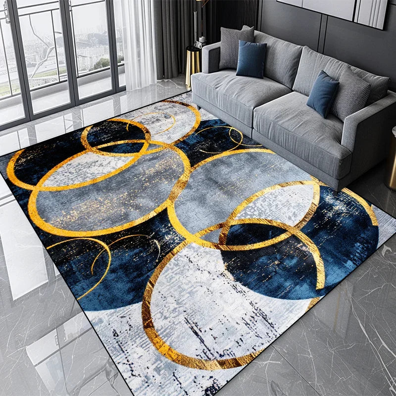 Tapis Abstrait Moderne