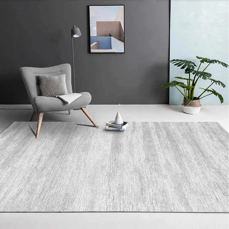 Tapis moderne gris