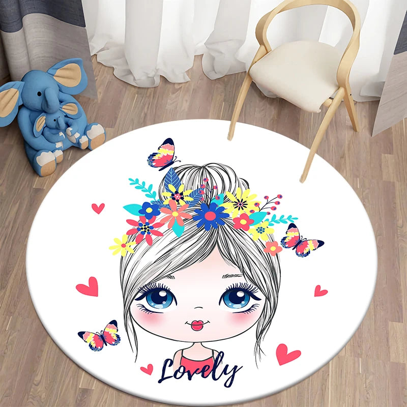 Tapis chambre petite fille