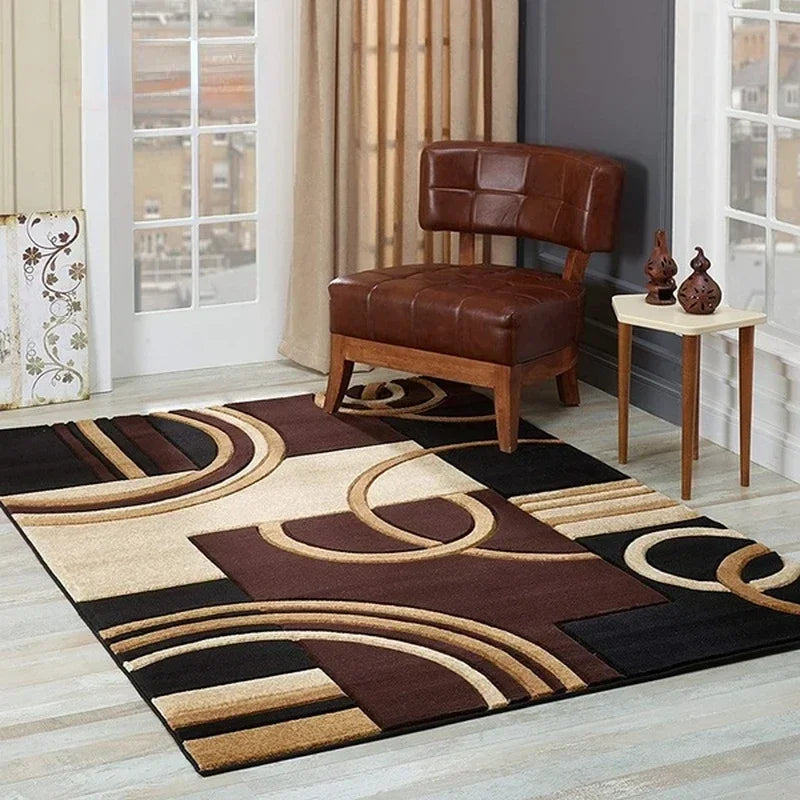 Tapis géométrique moderne