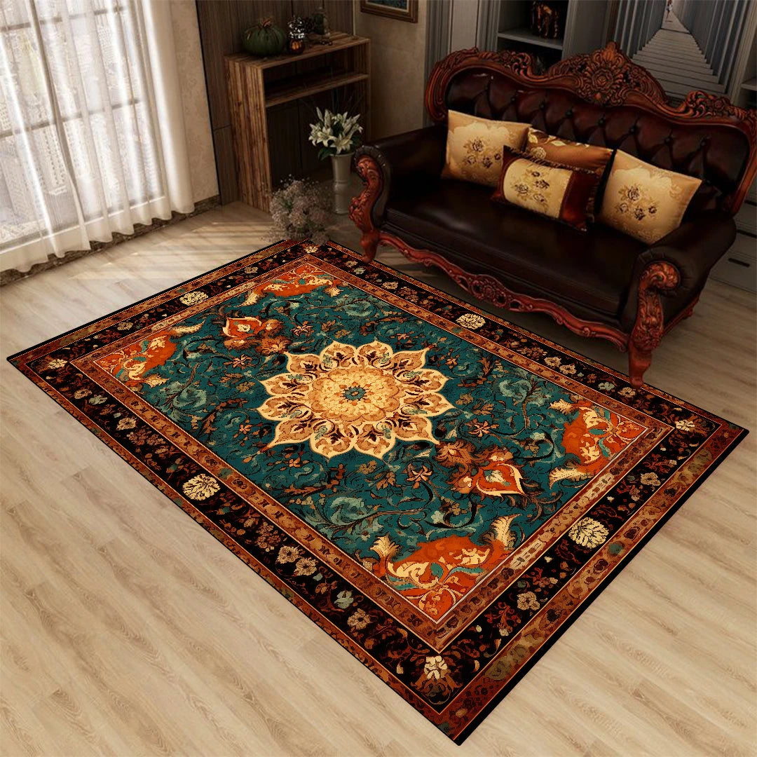 Tapis Floral Vintage