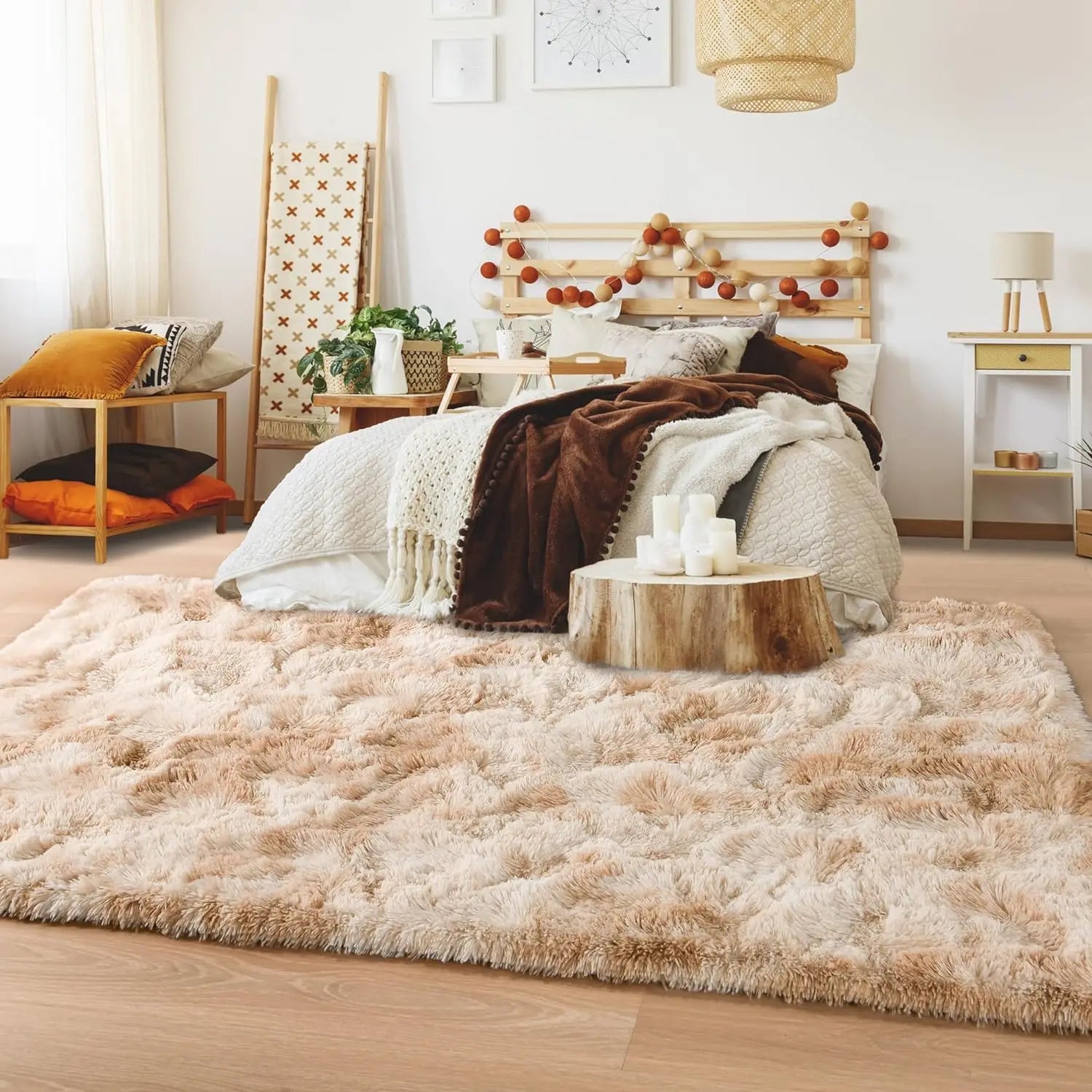 Tapis Shaggy <br> Poils long