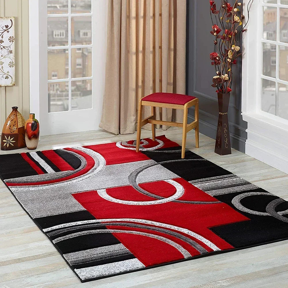 Tapis géométrique moderne