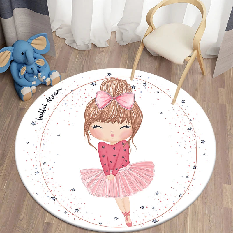 Tapis chambre petite fille