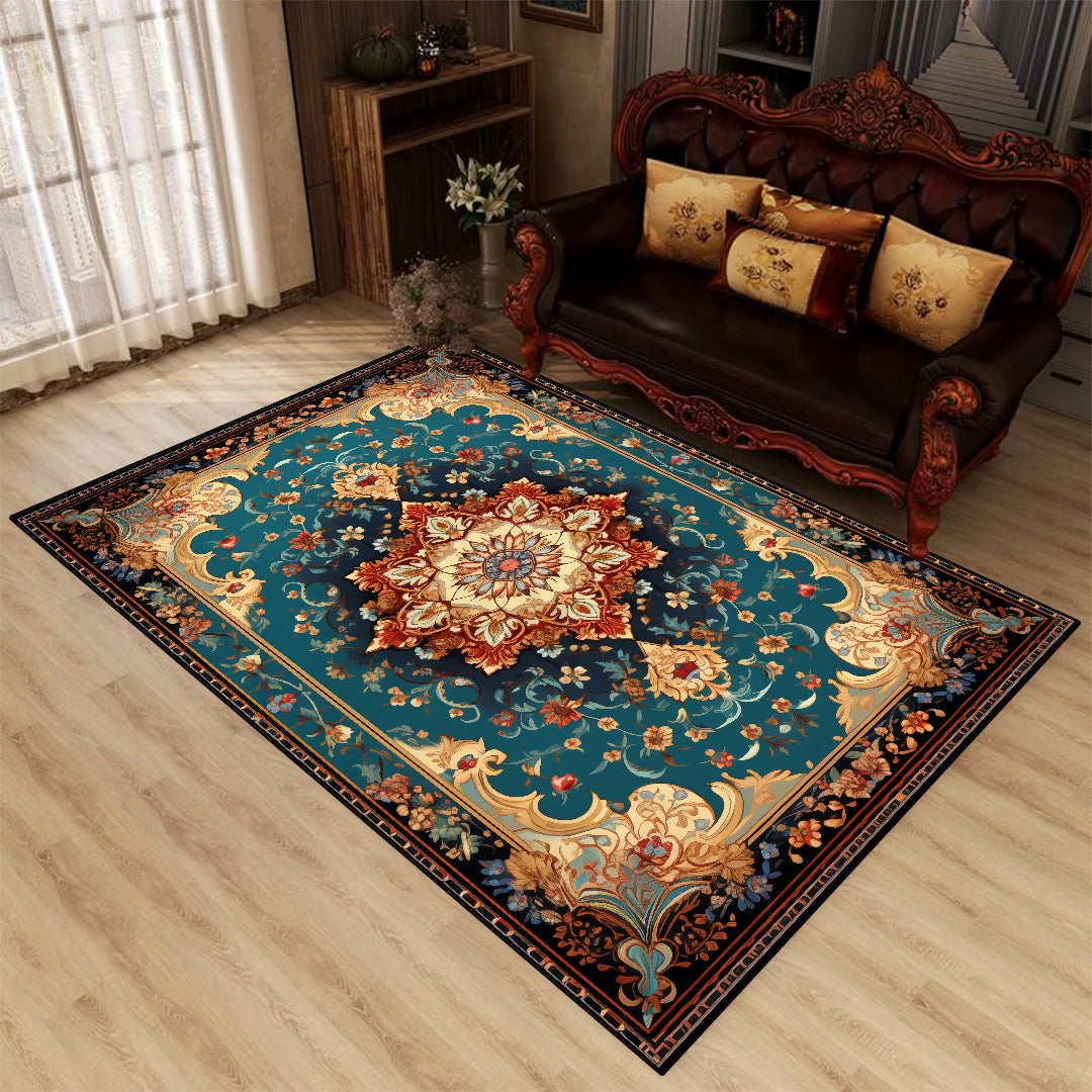 Tapis Floral Vintage