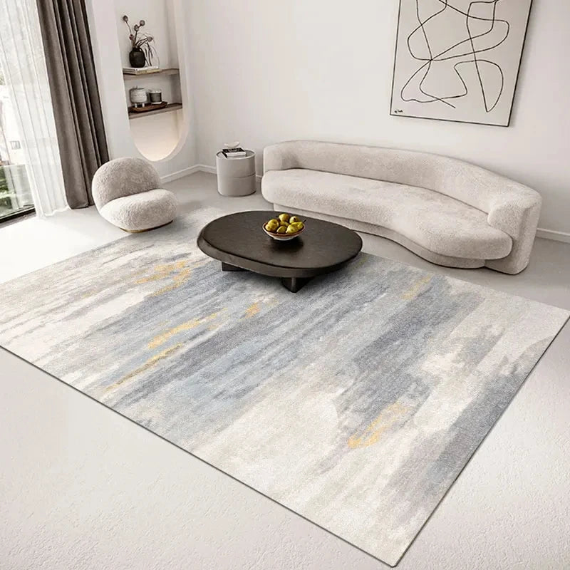 Tapis moderne gris