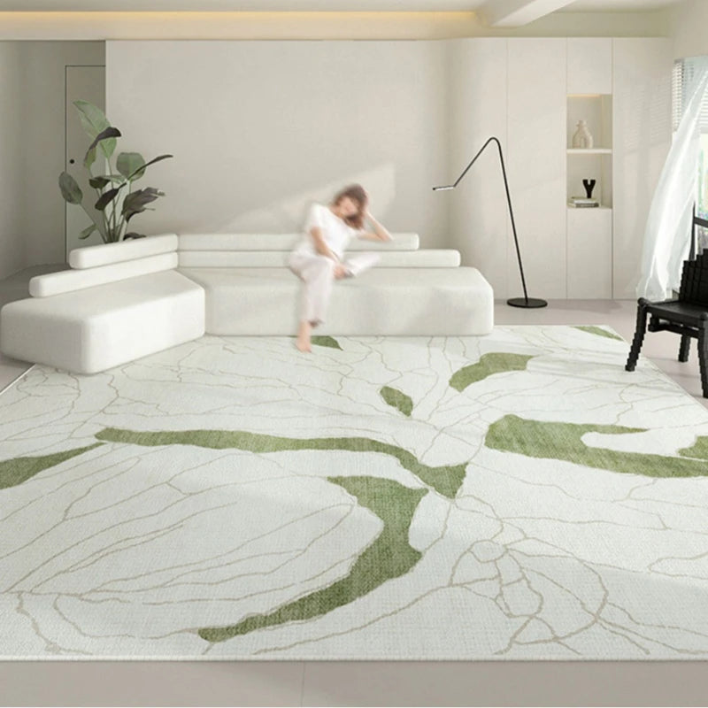 Tapis moderne et épuré <br> vert