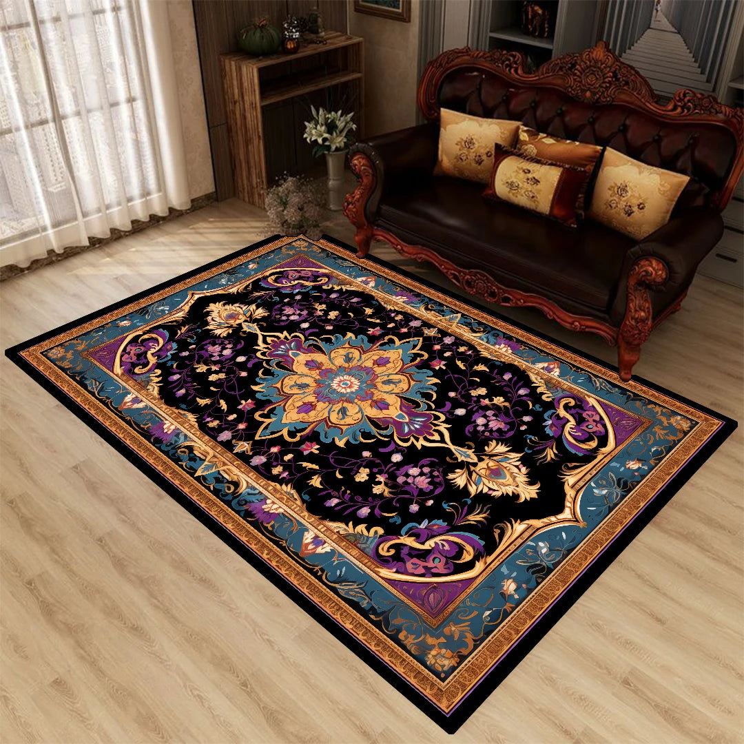 Tapis Floral Vintage