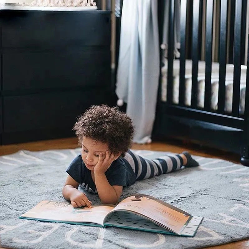 Tapis rond Éducatif