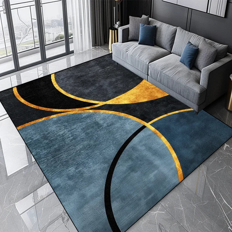 Tapis Abstrait Moderne