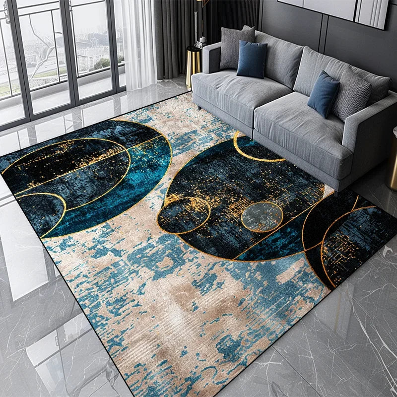 Tapis Abstrait Moderne