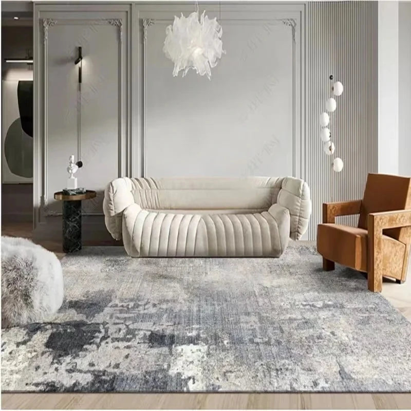 Tapis moderne gris