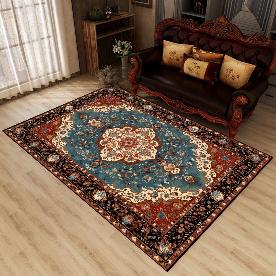 Tapis Floral Vintage