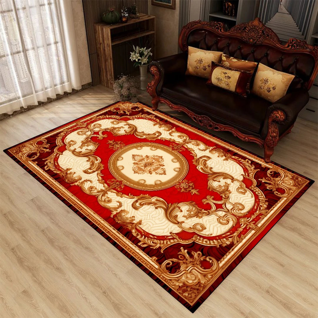 Tapis Floral Vintage