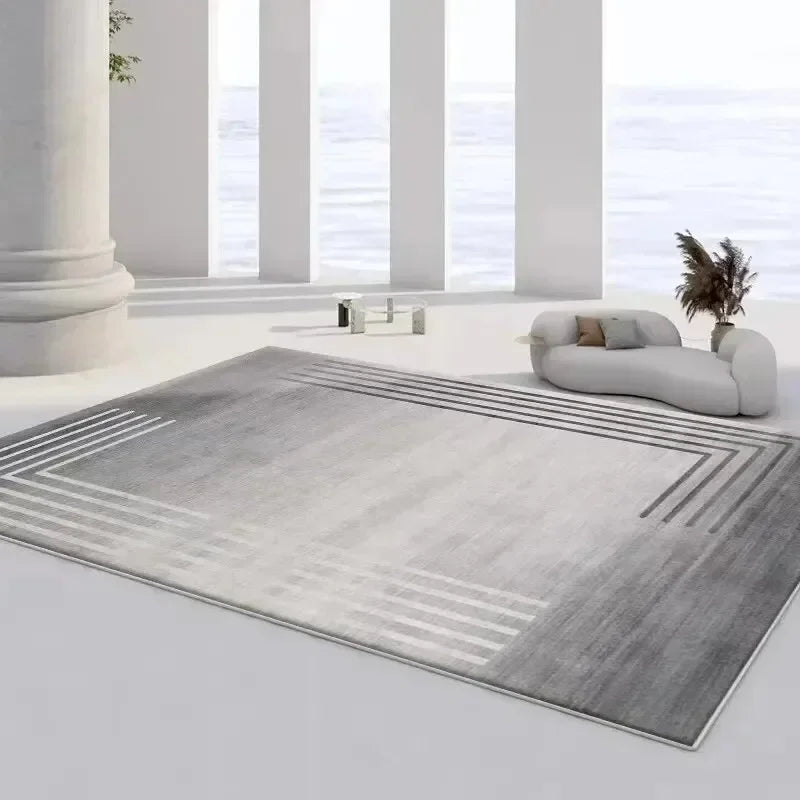 Tapis design Contenporain Gris